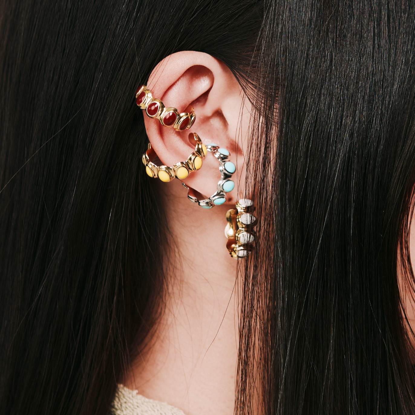 GOOG ETERNITY EARRINGS