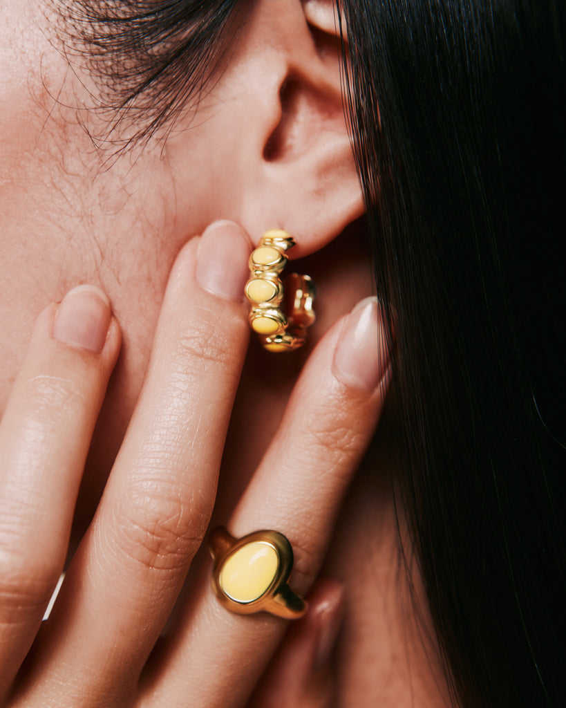 GOOG ETERNITY EARRINGS