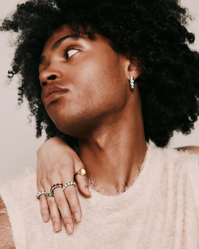 GOOG ETERNITY EARRINGS