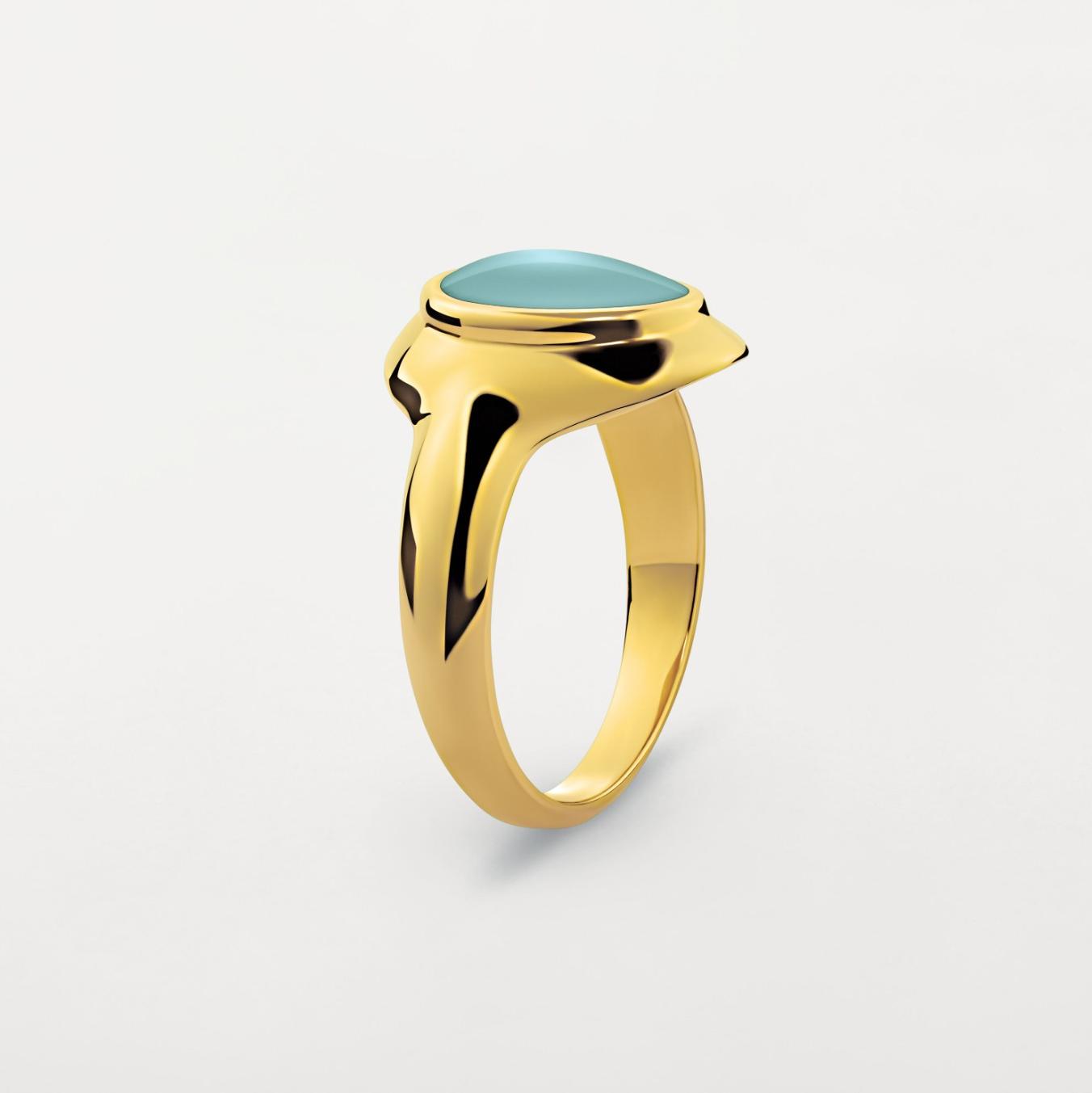 GOOG SOLITAIRE RING